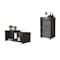 Tuhome Quincy 2 Piece Living Room Set, Bar Cart, Coffee Table, Espresso CLIV30 - alternate 3